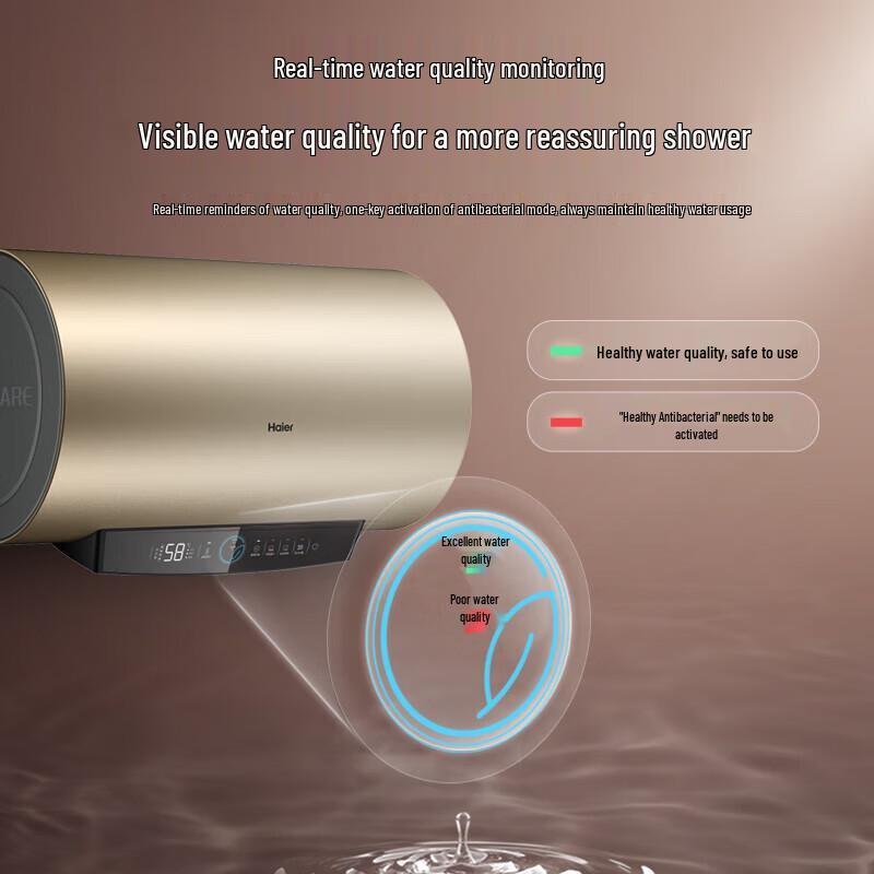 Haier 60L Smart Electric Water Heater CN plug (adapter included)