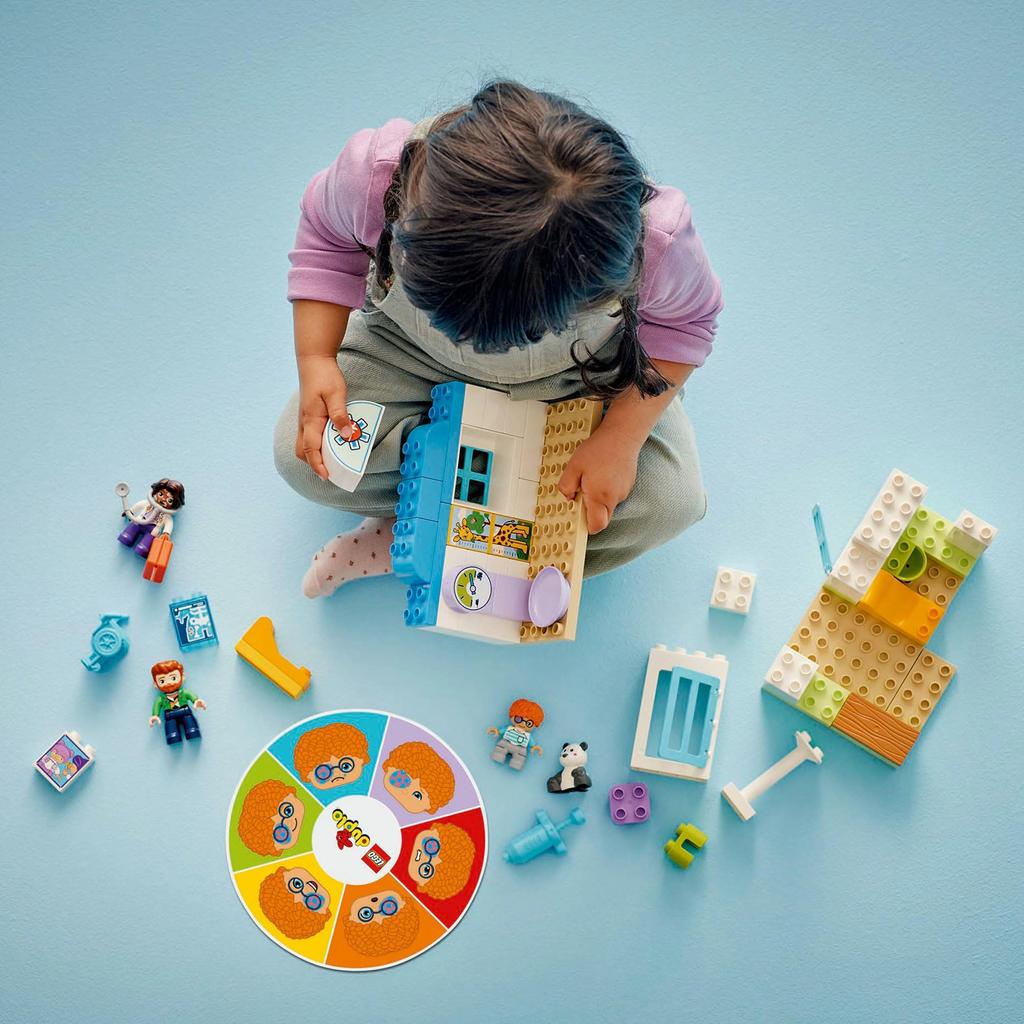 LEGO Duplo Duplo Town Pierwsza zabawka dla rodzica Prezent urodzinowy Blok edukacyjny Chłopcy Dziewczynki Dzieci 1 i pół roku 2 lata 4 lata Maluch
