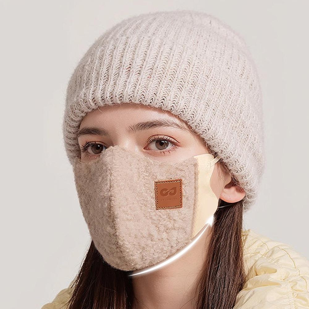 Warmth Tools Windproof Winter Fleece Face Mask Outdoor Storage Heat Cold-Resistant Masks Warm Cycling Face Protector