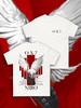 Trendy Model Singer Star Rap Album Collection T-Shirt Neck Cotton Short Sleeve Fashion Top Casual Fashion Street Clothing Unisex