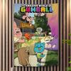 L'Incredibile Mondo Divertente di Gumball Stampa Artistica di Banner Bandiera da Parete Giapponese Appeso a Parete Anime Decorazione per la Casa