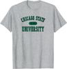 T-shirt Officiellement sous Licence Gris Varsity des Cougars de l'État de Chicago