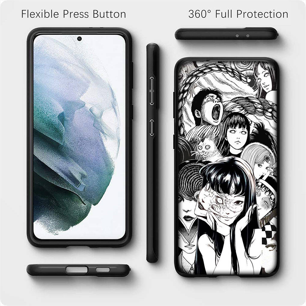 Für Motorola Moto Edge 70 60 50 G86 Samsung Galaxy S25 iPhone 17 16 15 Xiaomi Redmi Note 14 13 Pro Max Handyhülle Süße Tomie Cartoon Junji Ito Hülle
