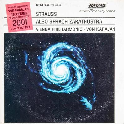 LP Record RICHARD STRAUSS, HERBERT VON KARAJA - Also Sprach Zarathustra STS15083 LONDON 1968 US Classical Used