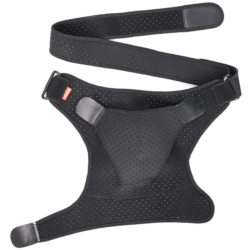 Lightweight Breathable Shoulder Support Brace with Adjustable Strap for Fitness Pain Relief