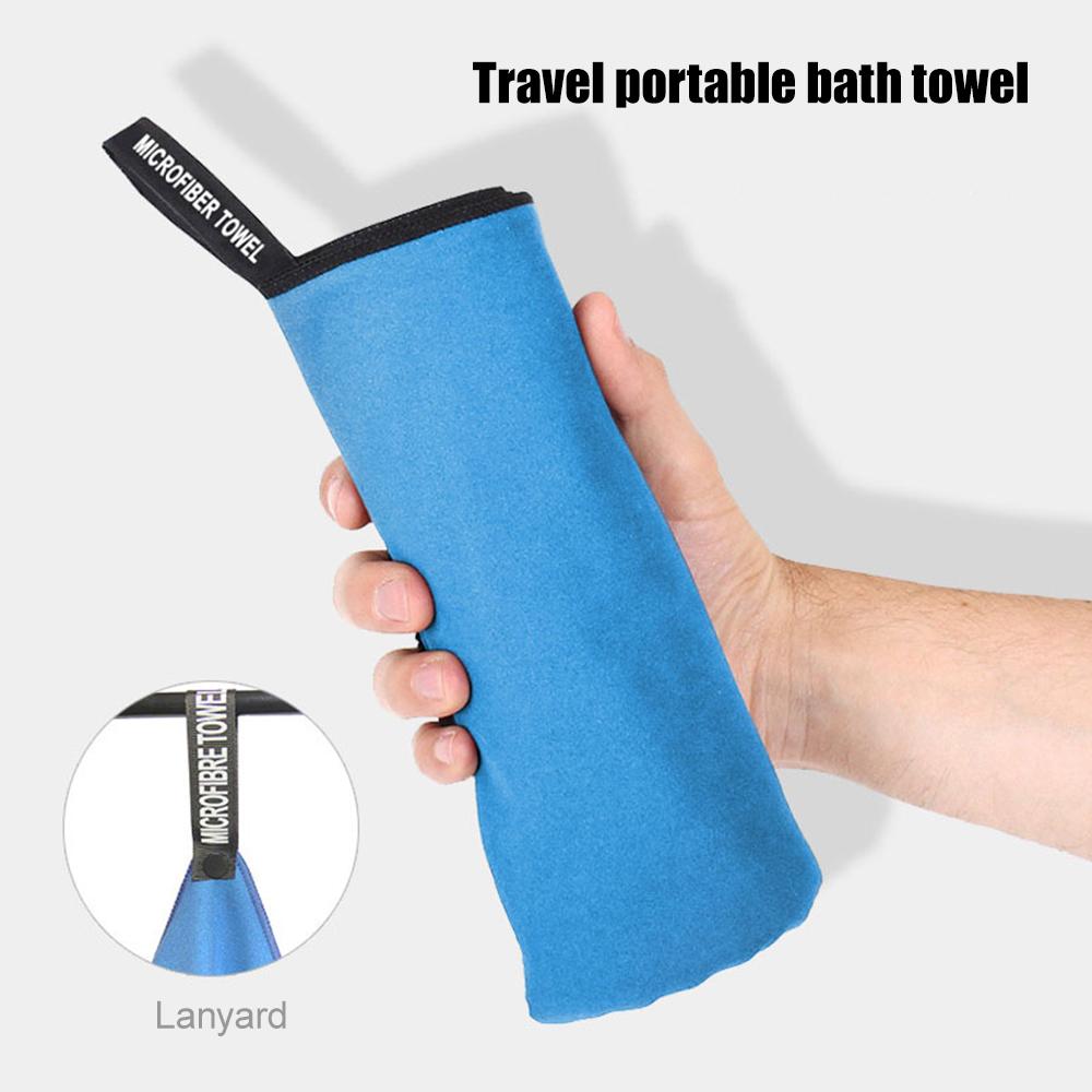 Microfiber Quick Drying Sports Towel Super Absorbent Bath Beach Towel Portable Gym Towel for Swimming Running Yoga Golf Towel
