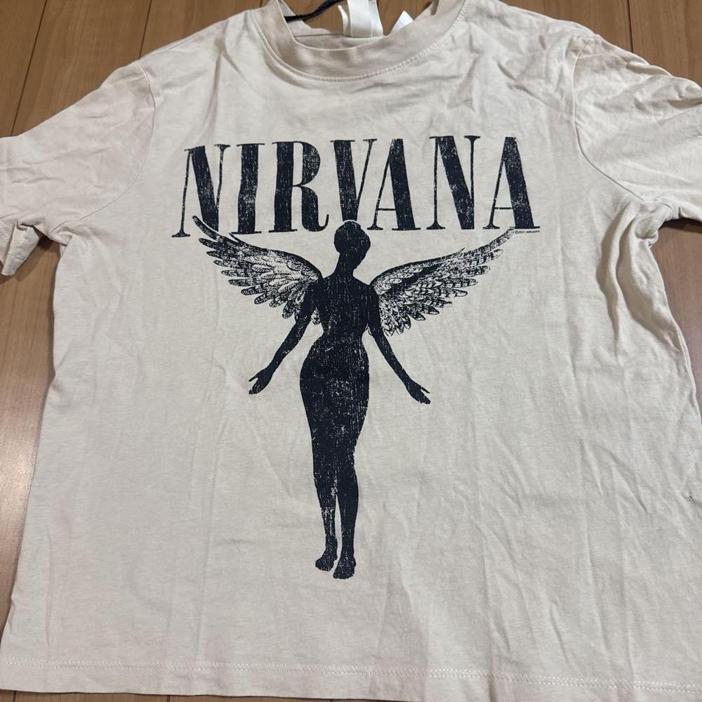 

Белая футболка Nirvana Все размеры S-5XL Хлопок Короткий рукав Унисекс Футболка XXL