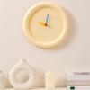 Fashion Bubble Clock in Cream Color Elegant Quiet Movement Wall Hanging or Table Clock for Home Office Decoration Gift