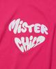 MISTER CHILD Heart Beat T-Shirt Magenta