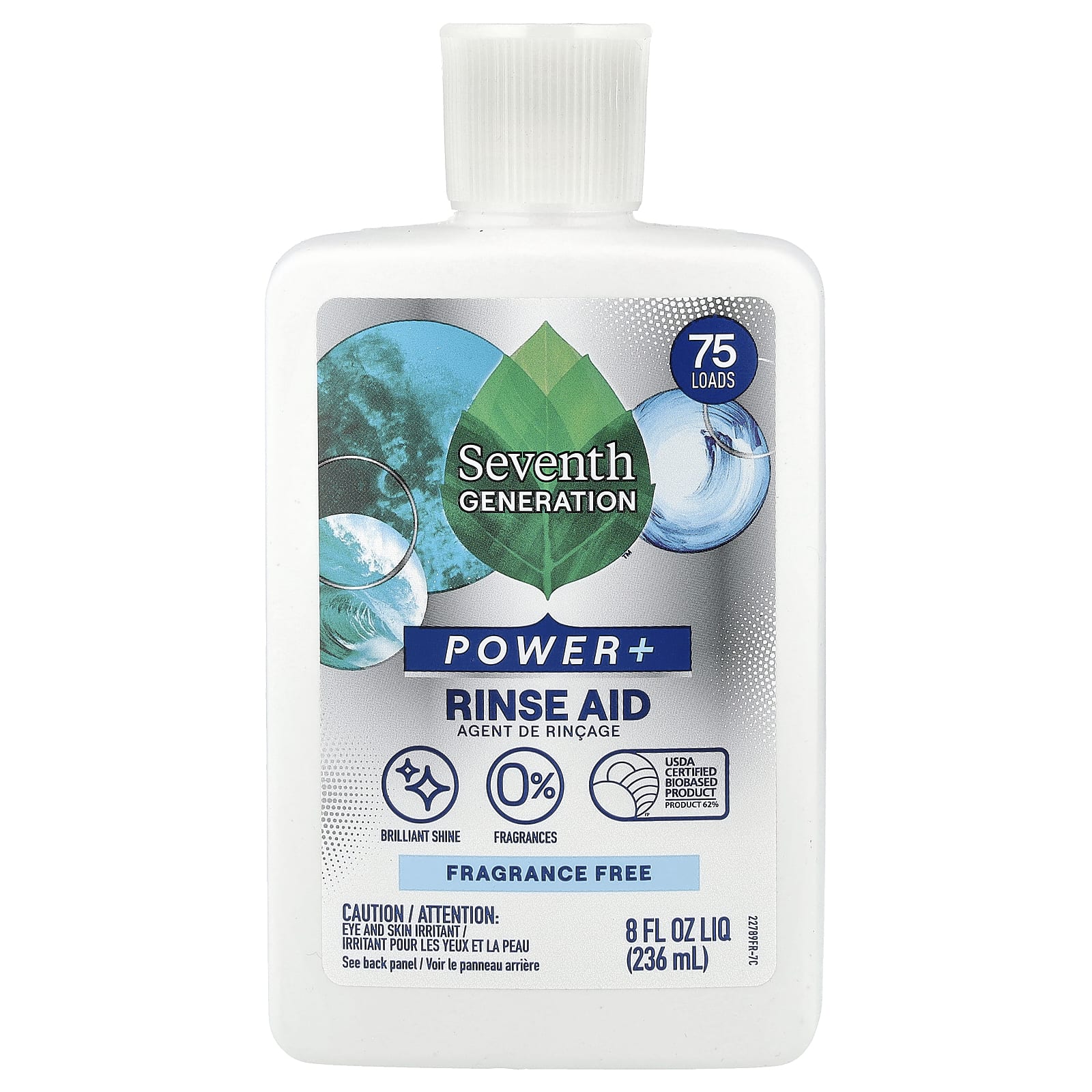 

Power+, Ополаскиватель, Без отдушки, 75 применений, 236 мл (8 жидких унций)