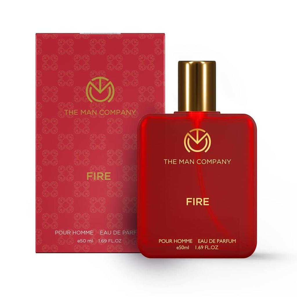 The Man Company Fire EDP - 50ml | Perfume For Man | Premium Long Lasting Fragrance | Fresh, Floral & Woody | Gift For Man