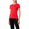 Emporio Armani SS23 Printed Round Neck Short Sleeve T-Shirt Women Tops Red 3R2T8G-2J07Z1-0334