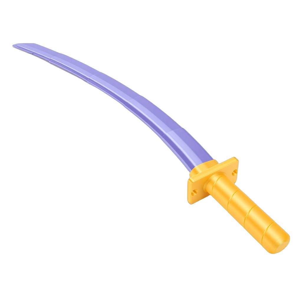 3D Printed Purple Cosplay Sword Cosplay Costume Sword Prop for Anime Enthusiasts