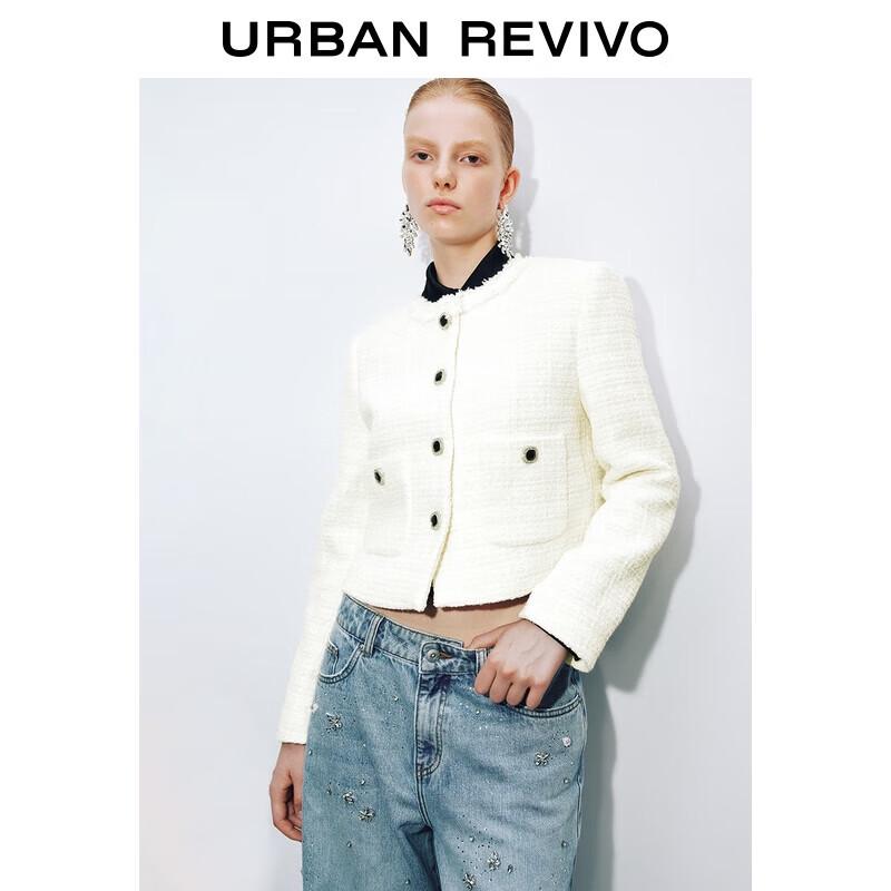 

UR 2025 Осенняя текстурированная куртка на пуговицах L