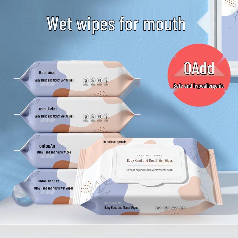 Economical Family Pack: Baby and Child Wet Wipes for Hands, Face, and Bottom - Large Pack with Free Shipping