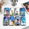 Cute S-Suzume Anime Phone Case For Samsung S25,S24,S21,S22,S23,S30,Ultra,S20,Plus,Fe,Soft Silicone Black Cover