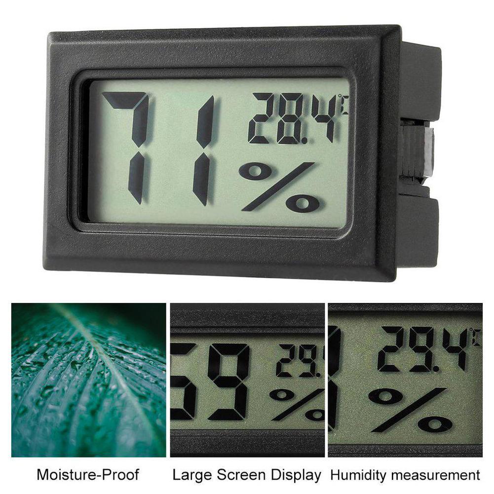 Mini Digital LCD Thermometer Hygrometer Humidity Temperature Meter Indoor Mini Digital LCD Thermometer Hygrometer Humidity Temperature Meter Indoor