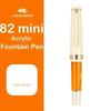 JINHAO 82 Mini Cute Short Portable Fountain Pen Calligraphy Practice Writing Business Pen Office School Supplies Stationery
