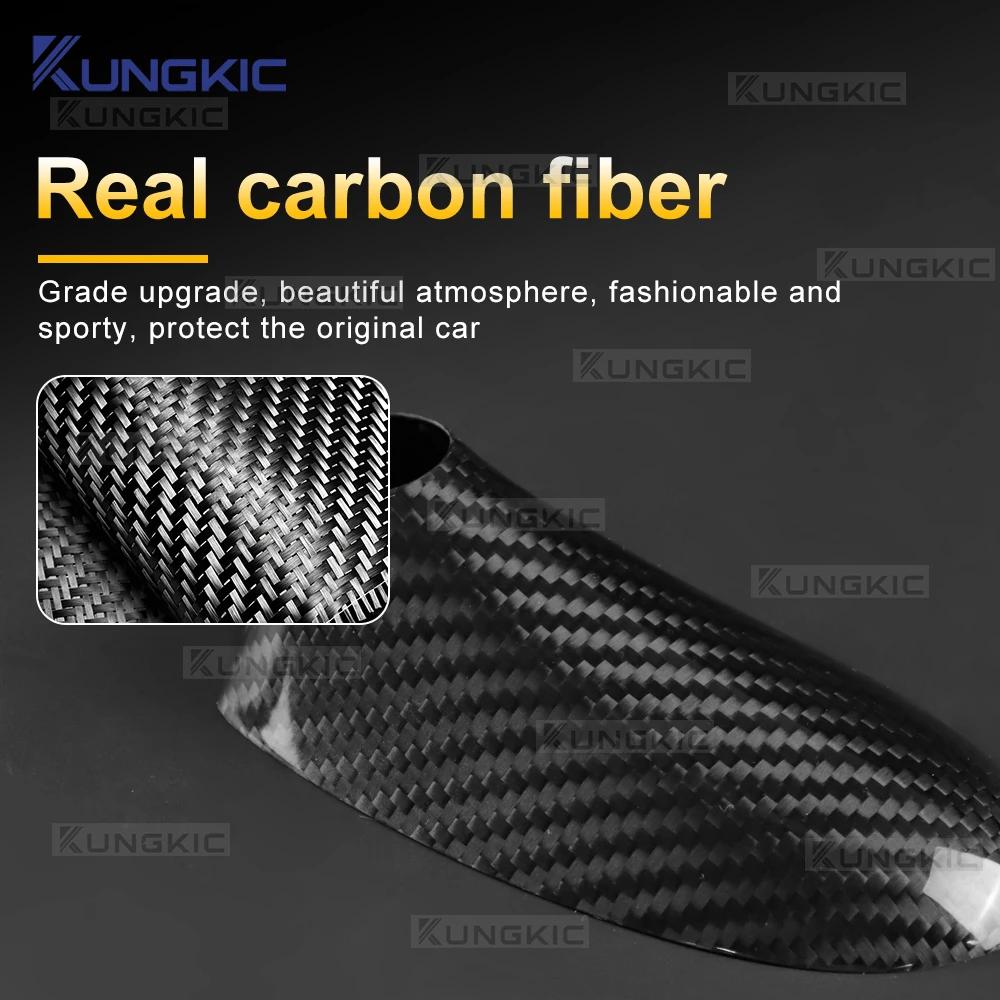 Carbon Fiber Antenna Cover for Fiat 500 Abarth 595 595C 695 695C 2016-2024 Interior Moulding