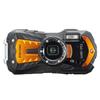 RICOH WG-70 Orange Ricoh Fully Waterproof Digital Camera: Waterproof To 14m (2 Hours Continuous Use), Shockproof To 1.6m, Dustproof To -10°C, Tough