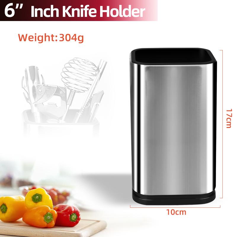 Knife Stand Holder For Kitchen Knife Stainless Steel Knife Holder Stand Block High End Kitchen Accessories