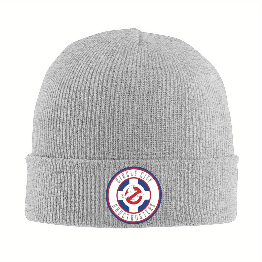 Custom Circle City Ghost-Busters Bonnet Hat Hip Hop Knit Hat Men Women  Ghosts Movie Winter Warm Skullies Beanies Caps