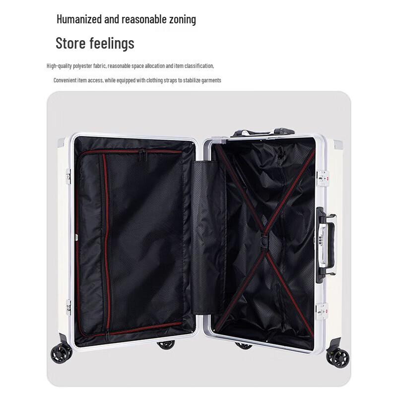 Shibird 28-inch Multi-functional Aluminum Frame Luggage