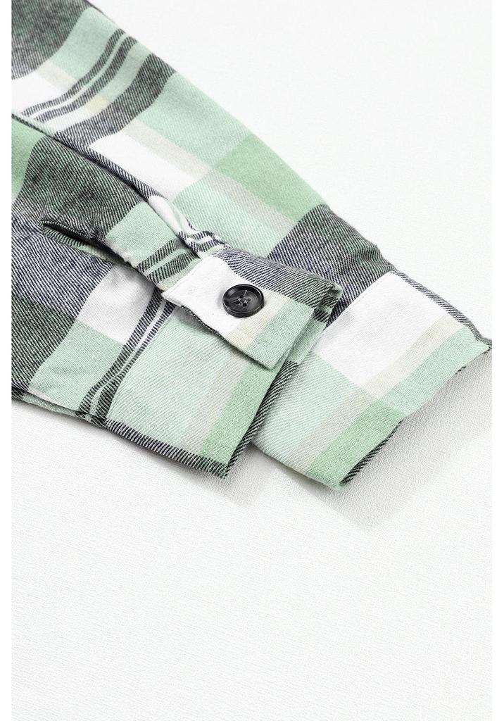 Plaid Long Sleeve Women's Shirt - 2025 European & American Fashion, Loose & Versatile Top
