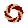 Handmade Ball Wreath Door Hanging Decoration Christmas Wreath For Wall Or Front Door Display Indoor and Outdoor Decoration