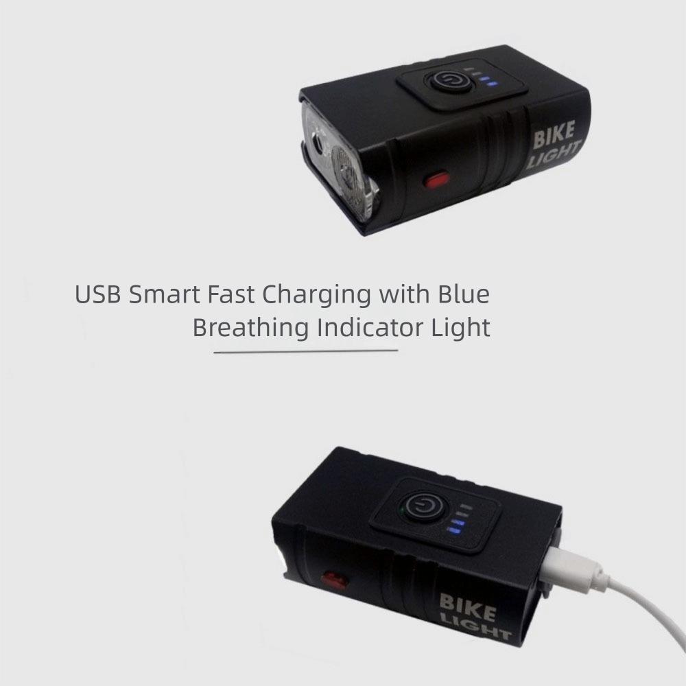 Aluminum Zinc Zinc Alloy MTB Road Bike Head Lamp Bright Light Bicycle Front Lamp  Outdoor Flash Light