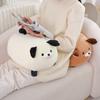 Neu 1 stück 28 cm/35 cm Kawaii Anime Simulation Chubby Dog Plüschtiere Gefüllte Lebensechte Super Weiche Puppe Schöne geschenke Hause Auto Dekoration