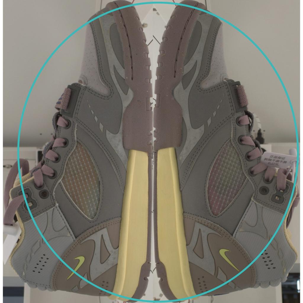 Pre-owned Nike Air Trainer 1 SP Light Smoke Grey and Honeydew DH7338-002-P26093464049293