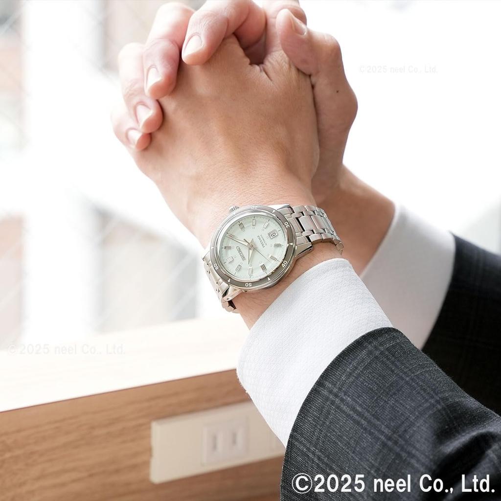 Seiko Presage Style 60's SARY265 Men's Automatic Watch, Silver
