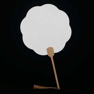 Fashion Ornament Paint Fan Makers Art Decor Hand-painted Handmade Fan Making Fan DIY Material Package