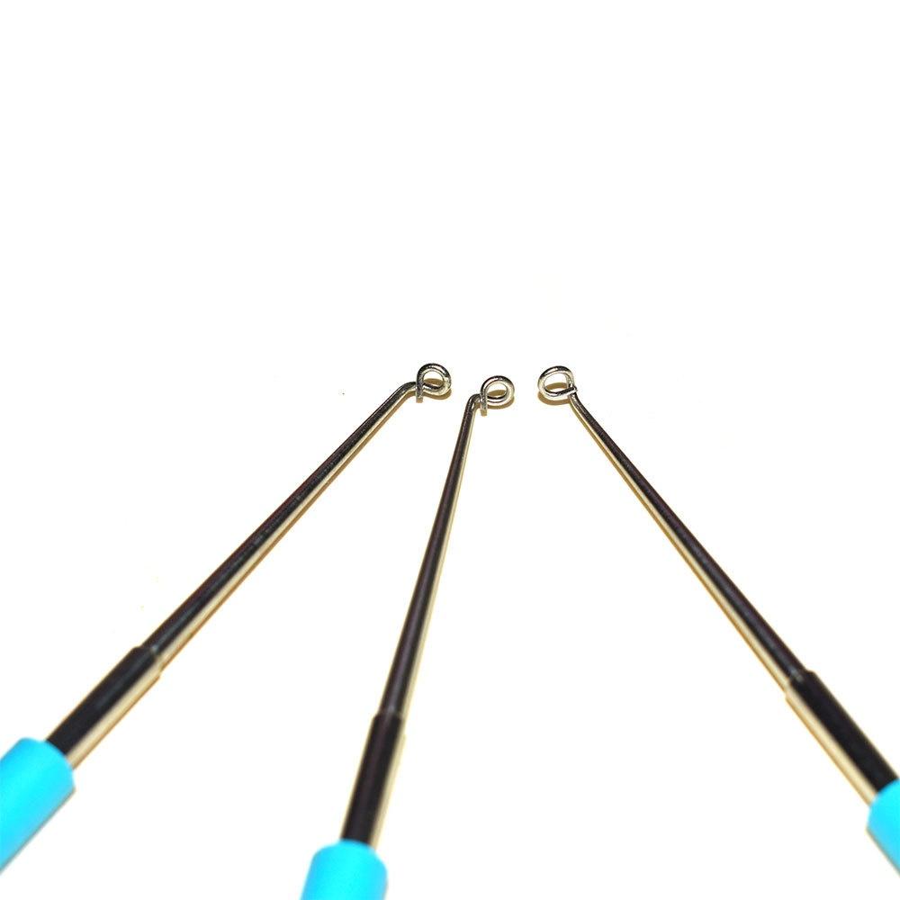 2pcs Stainless Steel Easy Fish Hook Remover Safety Fishing Hook Extractor Detacher Rapid Decoupling Device Fishing Tools Equipment