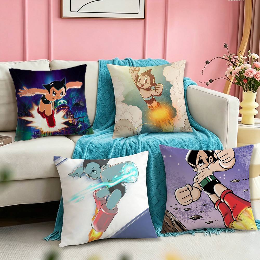 AAA A-Astro Boys S Square Double-Sided printed Pillow Case Bedroom Bedside Pillow Sofa Cushion Cover