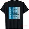 Vintage John Lewis Get In Good Necessary Trouble T Shirt Vintage Homme Stylish Casual Top For Everyday Wear Versatile