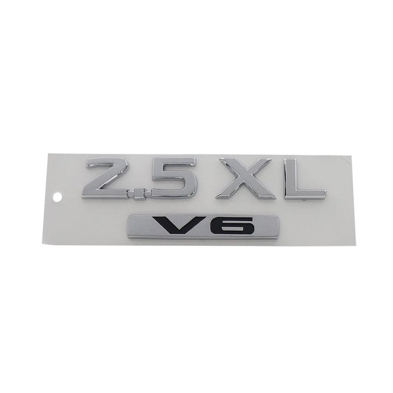 3D Premium 2.5XL 2.5XV 230JK 230JM 250XL 250XV V6 Letters for Japan car Engine Hood Fender trunk Tail Rear Decal Emblem Badge Sticker