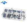 250PCS Nitrile Rubber O Ring Set Elastic Oil Resist Washer Gaskets Seals for Faucet Professional Plumbing Repair