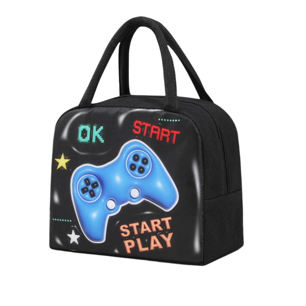 New 3D Children's Lunch Box Bag Cartoon Thickened Thermal Insulation Bag Aluminum Foil Cool Storage Fresh Storage Bag For Kids