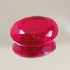 17.50 Ct Natural Blood Red Mozambique Ruby Oval CERTIFIED Flawless Gemstone