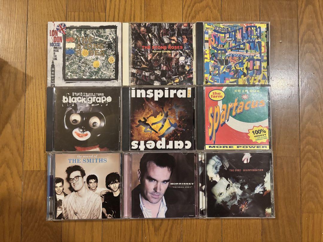 

[USED] Stone Roses Happy Mondays Cure Madchester CD Set