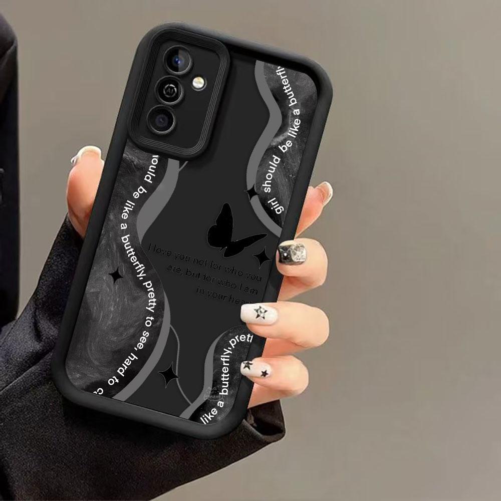 Luxury Butterfly Roses Phone Case For Samsung Galaxy S26 S25 S24 S23 S22 S21 FE S20 ULTRA PLUS TPU Case Funda Shell Capa Cover