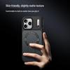 3D Invisible Magnetic Stand Case: Frosted, Drop-proof for Apple iPhone 16 & 17 ProMax