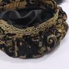 Mittelalterlicher Tudor-Hut mit Feder Renaissance-Muffinhut Tudor-Flachkappe Halloween-Cosplay-Kostüme Halloween-Cosplay