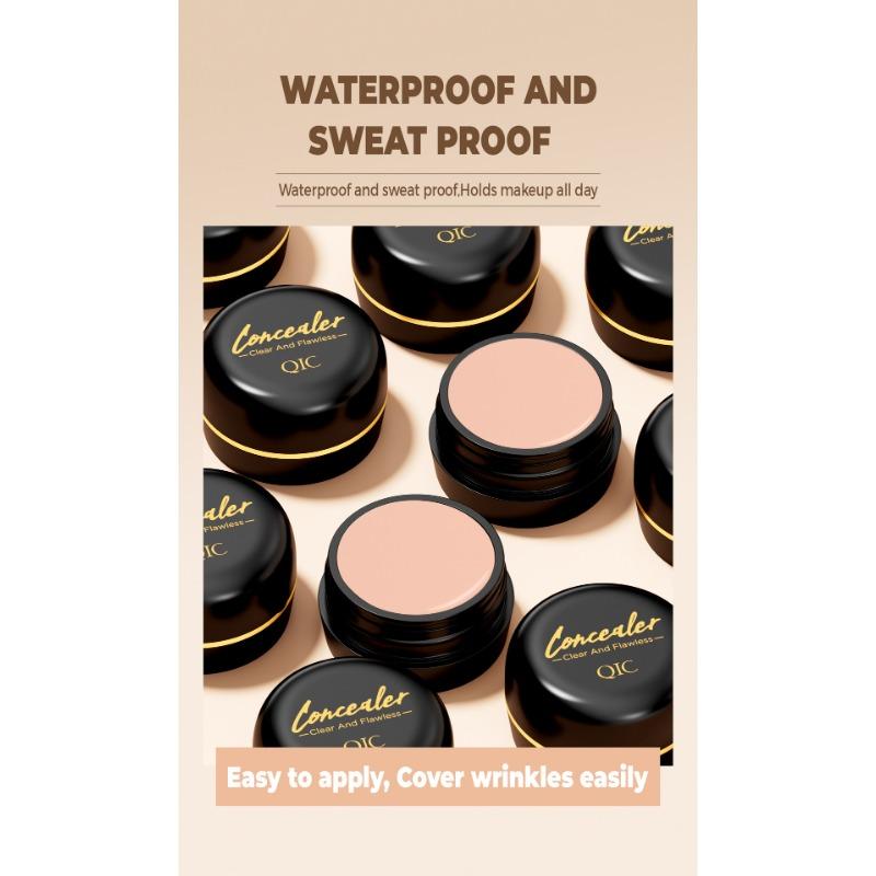 Concealer deckt Tattoo-Flecken, Aknenarben, Augenringe ab, unsichtbare Poren Concealer Dreifarbige Concealer-Palette