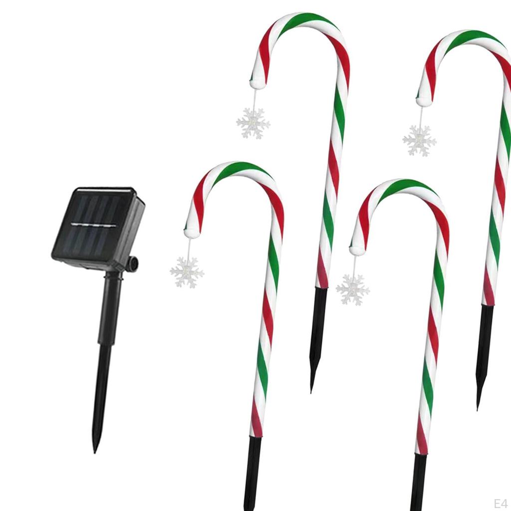 Christmas Decoration Candy Light Solar Garden Lights Path Lighting Waterproof IP44 for Garden,