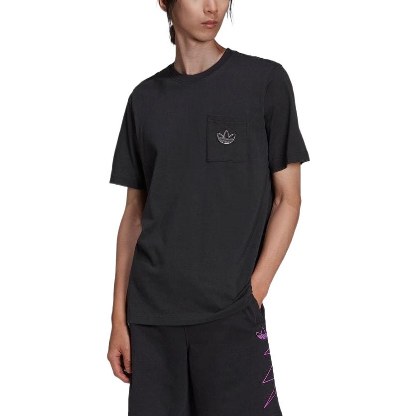 adidas Originals T Shirt Japan Version Men's Black HE4723