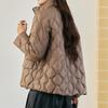 Autumn and winter warm gourd women's stand-up collar short down white duck down jacket casual winter jacket tide