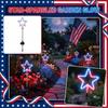 Solar Garden Stake Light Patriotic Outdoor Light For Yard Garden Decoration